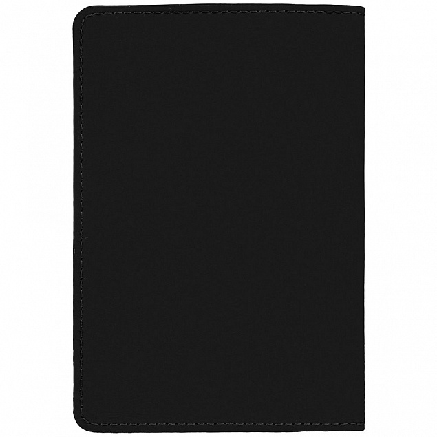 Обложка для паспорта Alaska, черная с логотипом в Москве заказать по выгодной цене в кибермаркете AvroraStore