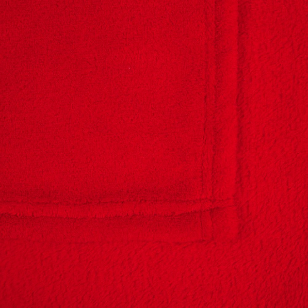 Плед Plush, красный с логотипом в Москве заказать по выгодной цене в кибермаркете AvroraStore