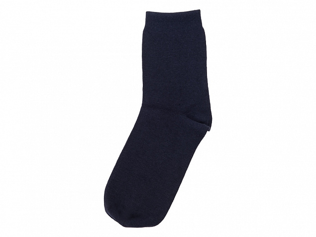 Носки однотонные «Socks» мужские с логотипом в Москве заказать по выгодной цене в кибермаркете AvroraStore