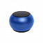 Портативная mini Bluetooth-колонка Sound Burger "Ellipse" синий с логотипом в Москве заказать по выгодной цене в кибермаркете AvroraStore