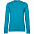 Свитшот женский Set In, светло-голубой с логотипом в Москве заказать по выгодной цене в кибермаркете AvroraStore
