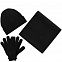 Перчатки Real Talk, черные с логотипом в Москве заказать по выгодной цене в кибермаркете AvroraStore