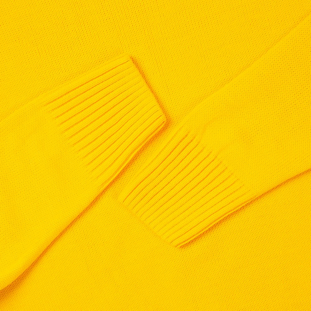 Джемпер оверсайз унисекс Stated в сумке, желтый с логотипом в Москве заказать по выгодной цене в кибермаркете AvroraStore