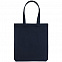 Холщовая сумка Avoska, темно-синяя с логотипом в Москве заказать по выгодной цене в кибермаркете AvroraStore
