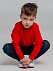 Свитшот детский Toima kids, красный с логотипом в Москве заказать по выгодной цене в кибермаркете AvroraStore