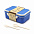 Ланчбокс (контейнер для еды) Inar, синий с логотипом в Москве заказать по выгодной цене в кибермаркете AvroraStore