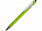 Ручка металлическая soft-touch шариковая со стилусом Sway, желтый/серебристый с логотипом в Москве заказать по выгодной цене в кибермаркете AvroraStore