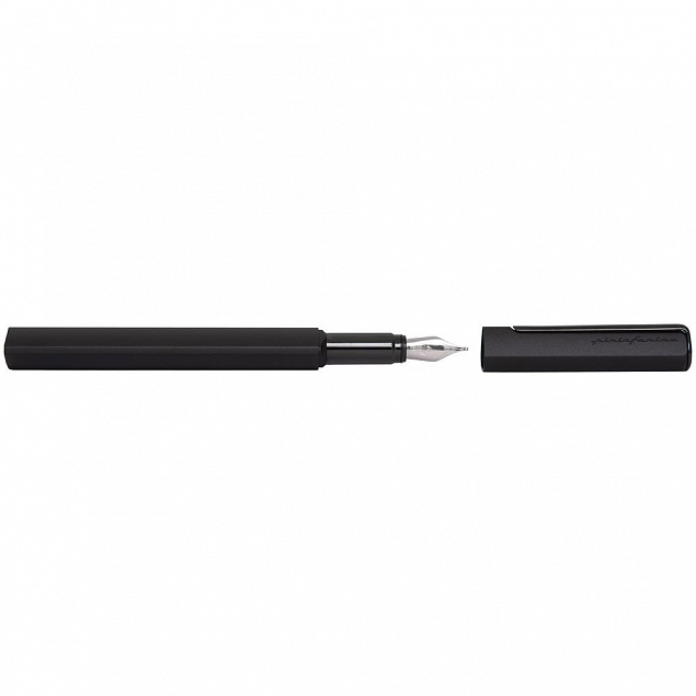 Ручка перьевая PF One, черная с логотипом в Москве заказать по выгодной цене в кибермаркете AvroraStore