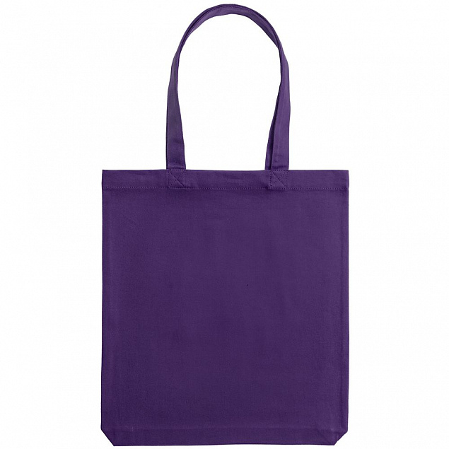 Холщовая сумка Avoska, фиолетовая с логотипом в Москве заказать по выгодной цене в кибермаркете AvroraStore