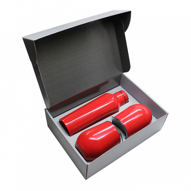Набор Edge Box C2 grey (красный) с логотипом в Москве заказать по выгодной цене в кибермаркете AvroraStore