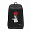 Рюкзак cross body, Frank, черный/серый с логотипом в Москве заказать по выгодной цене в кибермаркете AvroraStore
