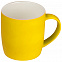 Кружка керамическая 300 мл, желтая с логотипом в Москве заказать по выгодной цене в кибермаркете AvroraStore
