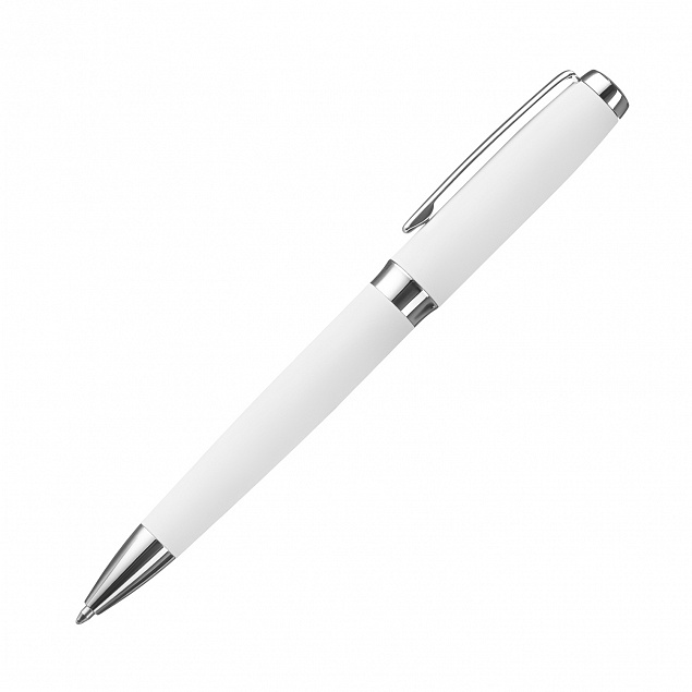 Шариковая ручка Monreal, белая с логотипом в Москве заказать по выгодной цене в кибермаркете AvroraStore