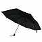 Зонт складной Сиэтл - Черный AA с логотипом в Москве заказать по выгодной цене в кибермаркете AvroraStore