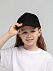 Бейсболка детская Standard Kids, черная с логотипом в Москве заказать по выгодной цене в кибермаркете AvroraStore