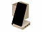 Настольный органайзер Cubic из пшеничного волокна с функцией беспроводной зарядки и выходами USB с логотипом в Москве заказать по выгодной цене в кибермаркете AvroraStore