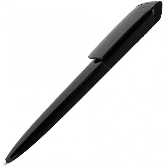 Ручка шариковая S Bella Extra, черная с логотипом в Москве заказать по выгодной цене в кибермаркете AvroraStore