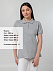 Рубашка поло женская Virma Stretch Lady, серый меланж с логотипом в Москве заказать по выгодной цене в кибермаркете AvroraStore