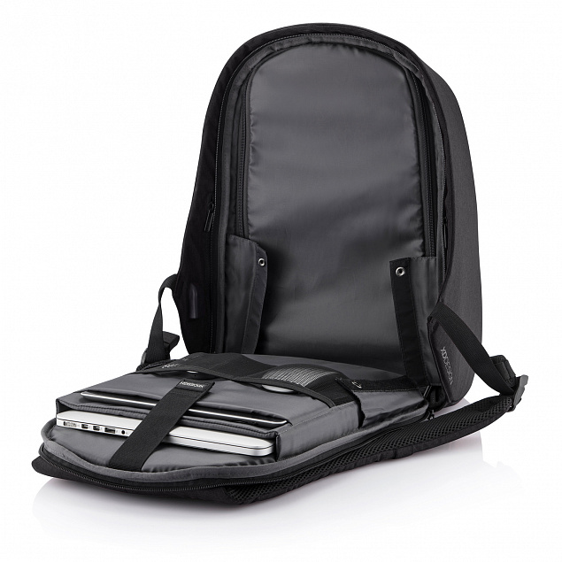 Антикражный рюкзак Bobby Hero Regular, черный с логотипом в Москве заказать по выгодной цене в кибермаркете AvroraStore