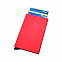 Держатель банковских карт Visir с защитой от копирования RFID - Красный PP с логотипом в Москве заказать по выгодной цене в кибермаркете AvroraStore