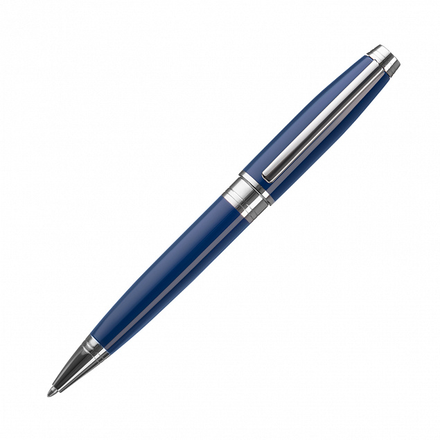 Шариковая ручка Soprano, синяя с логотипом в Москве заказать по выгодной цене в кибермаркете AvroraStore