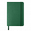 Блокнот SHADY JUNIOR с элементами планирования,  А6, зеленый, кремовый блок, темно-зеленый обрез с логотипом в Москве заказать по выгодной цене в кибермаркете AvroraStore
