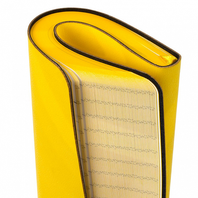 Ежедневник Neat, недатированный, желтый с логотипом в Москве заказать по выгодной цене в кибермаркете AvroraStore