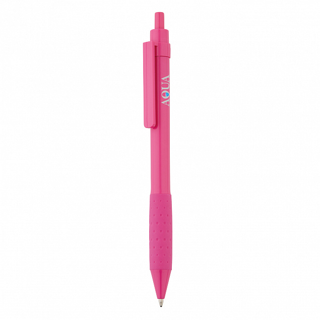 Ручка X2, розовый с логотипом в Москве заказать по выгодной цене в кибермаркете AvroraStore