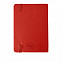 Блокнот SHADY JUNIOR с элементами планирования,  А6, красный, кремовый блок, красный  обрез с логотипом в Москве заказать по выгодной цене в кибермаркете AvroraStore