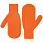 Варежки Life Explorer, оранжевые с логотипом в Москве заказать по выгодной цене в кибермаркете AvroraStore