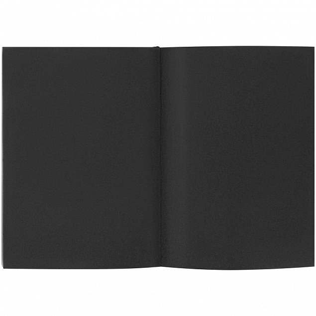 Ежедневник Flat, недатированный, черный с логотипом в Москве заказать по выгодной цене в кибермаркете AvroraStore