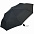 Зонт складной AOC, черный с логотипом в Москве заказать по выгодной цене в кибермаркете AvroraStore