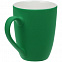Кружка Good Morning с покрытием софт-тач, зеленая с логотипом в Москве заказать по выгодной цене в кибермаркете AvroraStore