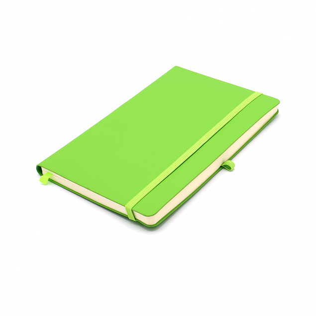 Блокнот A5 "Legato" с линованными страницами - Зеленый FF с логотипом в Москве заказать по выгодной цене в кибермаркете AvroraStore