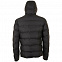 Куртка мужская RIDLEY MEN, черная с логотипом в Москве заказать по выгодной цене в кибермаркете AvroraStore