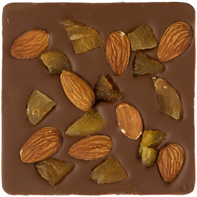 Шоколад Maukas, молочный с орехами и цукатами с логотипом  заказать по выгодной цене в кибермаркете AvroraStore