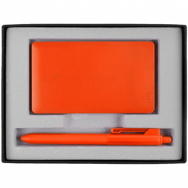 Набор Option, оранжевый с логотипом в Москве заказать по выгодной цене в кибермаркете AvroraStore