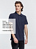 Рубашка поло мужская Virma Premium, темно-синяя с логотипом в Москве заказать по выгодной цене в кибермаркете AvroraStore