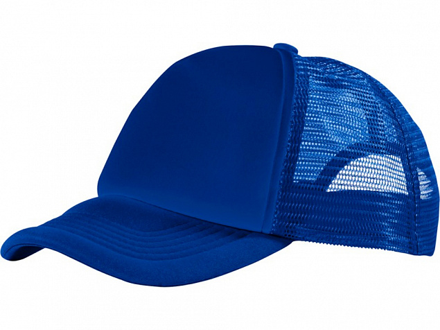 Бейсболка Trucker, ярко-синий с логотипом в Москве заказать по выгодной цене в кибермаркете AvroraStore