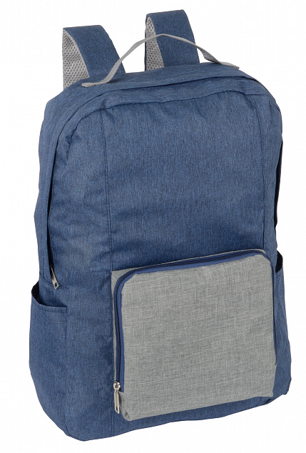 Рюкзак CONVERT, синий с логотипом в Москве заказать по выгодной цене в кибермаркете AvroraStore