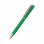 Ручка металлическая Titan софт-тач, зеленый с логотипом в Москве заказать по выгодной цене в кибермаркете AvroraStore