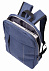 Рюкзак FLORENCE, синий с логотипом в Москве заказать по выгодной цене в кибермаркете AvroraStore