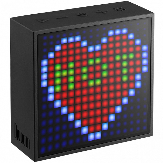 Беспроводная колонка с пиксельным дисплеем Timebox-Evo с логотипом в Москве заказать по выгодной цене в кибермаркете AvroraStore