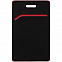 Чехол для пропуска Multimo, черный с красным с логотипом в Москве заказать по выгодной цене в кибермаркете AvroraStore