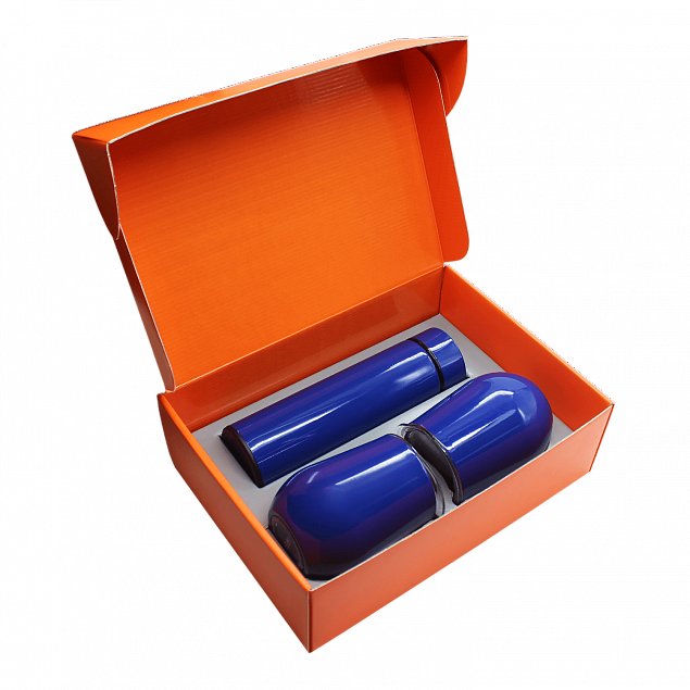 Набор Hot Box C2 G, синий с логотипом в Москве заказать по выгодной цене в кибермаркете AvroraStore