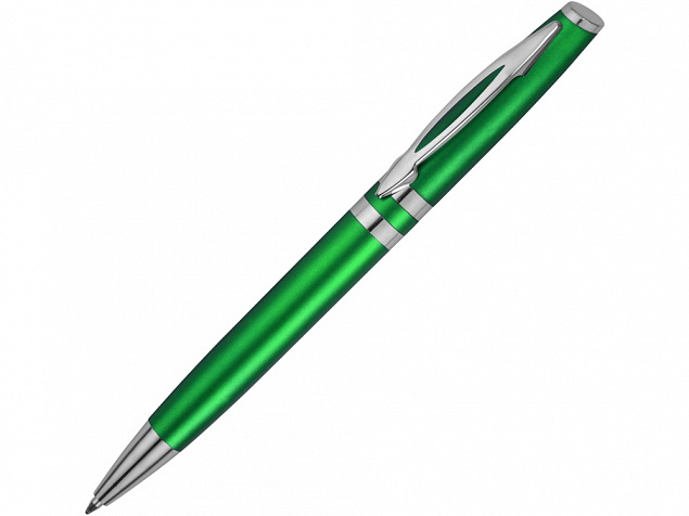 Ручка шариковая Невада, зеленый металлик с логотипом в Москве заказать по выгодной цене в кибермаркете AvroraStore
