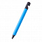 N5 soft, ручка шариковая, голубой/черный, пластик,soft-touch, подставка для смартфона с логотипом в Москве заказать по выгодной цене в кибермаркете AvroraStore