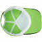 Бейсболка Unit Classic, зеленое яблоко с черным кантом с логотипом в Москве заказать по выгодной цене в кибермаркете AvroraStore