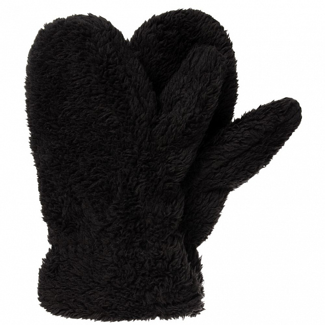Варежки Flocky, черные с логотипом в Москве заказать по выгодной цене в кибермаркете AvroraStore