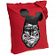 Холщовая сумка Monkey Mouse, красная с логотипом в Москве заказать по выгодной цене в кибермаркете AvroraStore